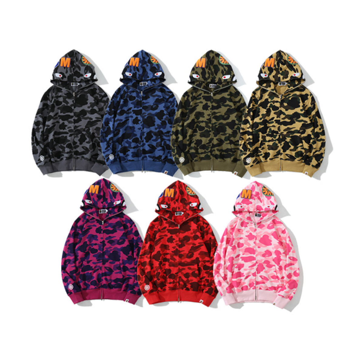 Bape hoodie ALL COLORS