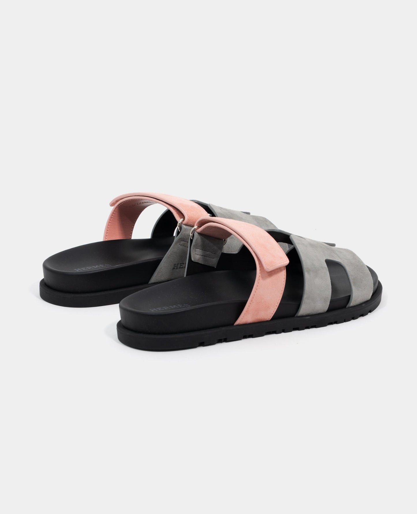 Hermès Chypre Sandal Pink/Grey