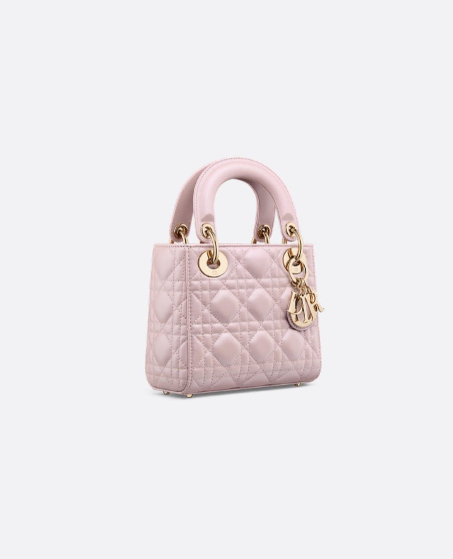 Christian Dior Mini Lady Dior Bag Lotus Pearlescent