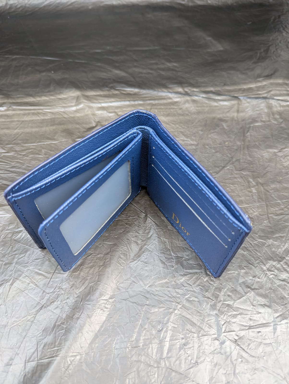 DIOR WALLET ROYALBLUE