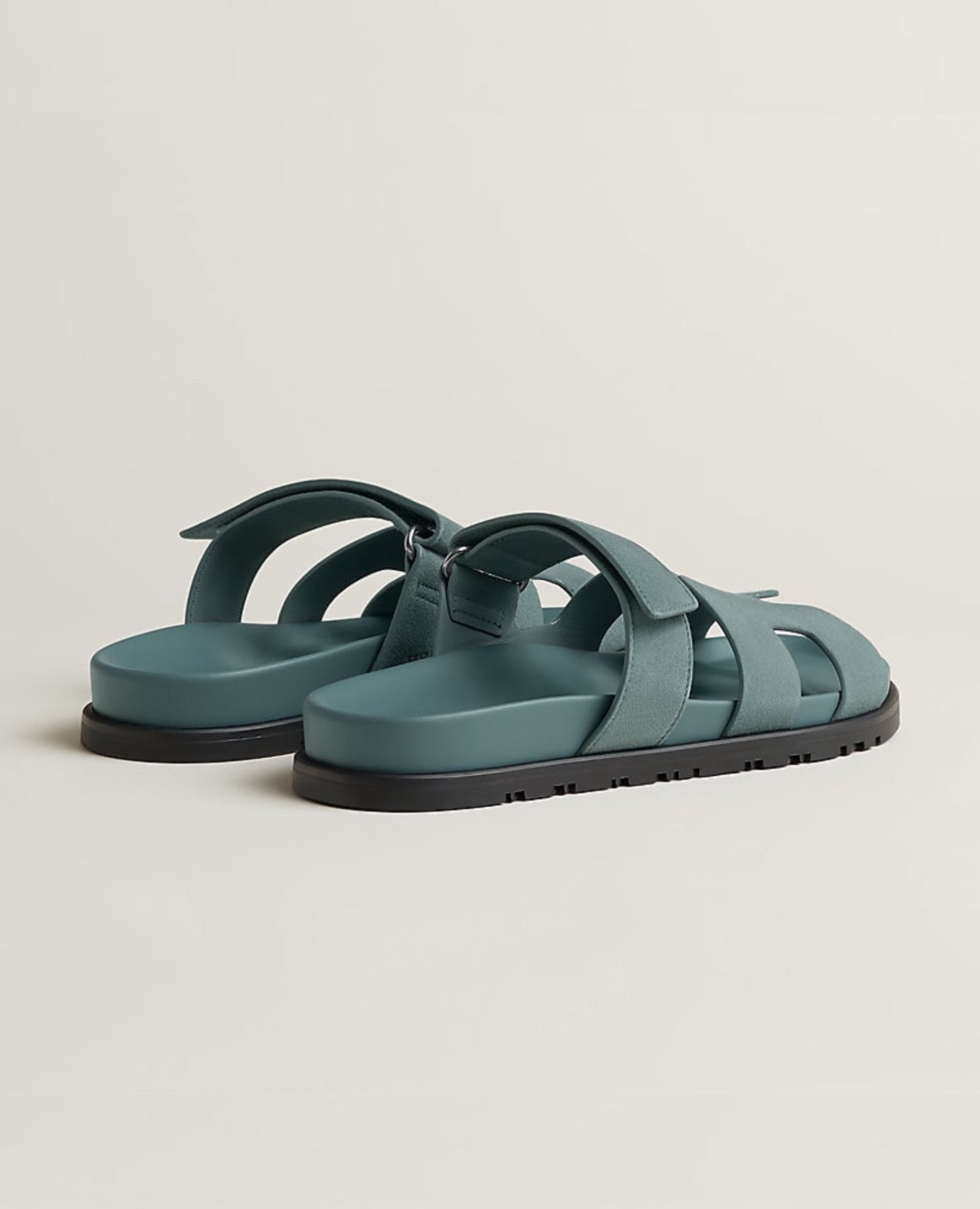 Hermès Chypre sandal Bleu Tonnerre