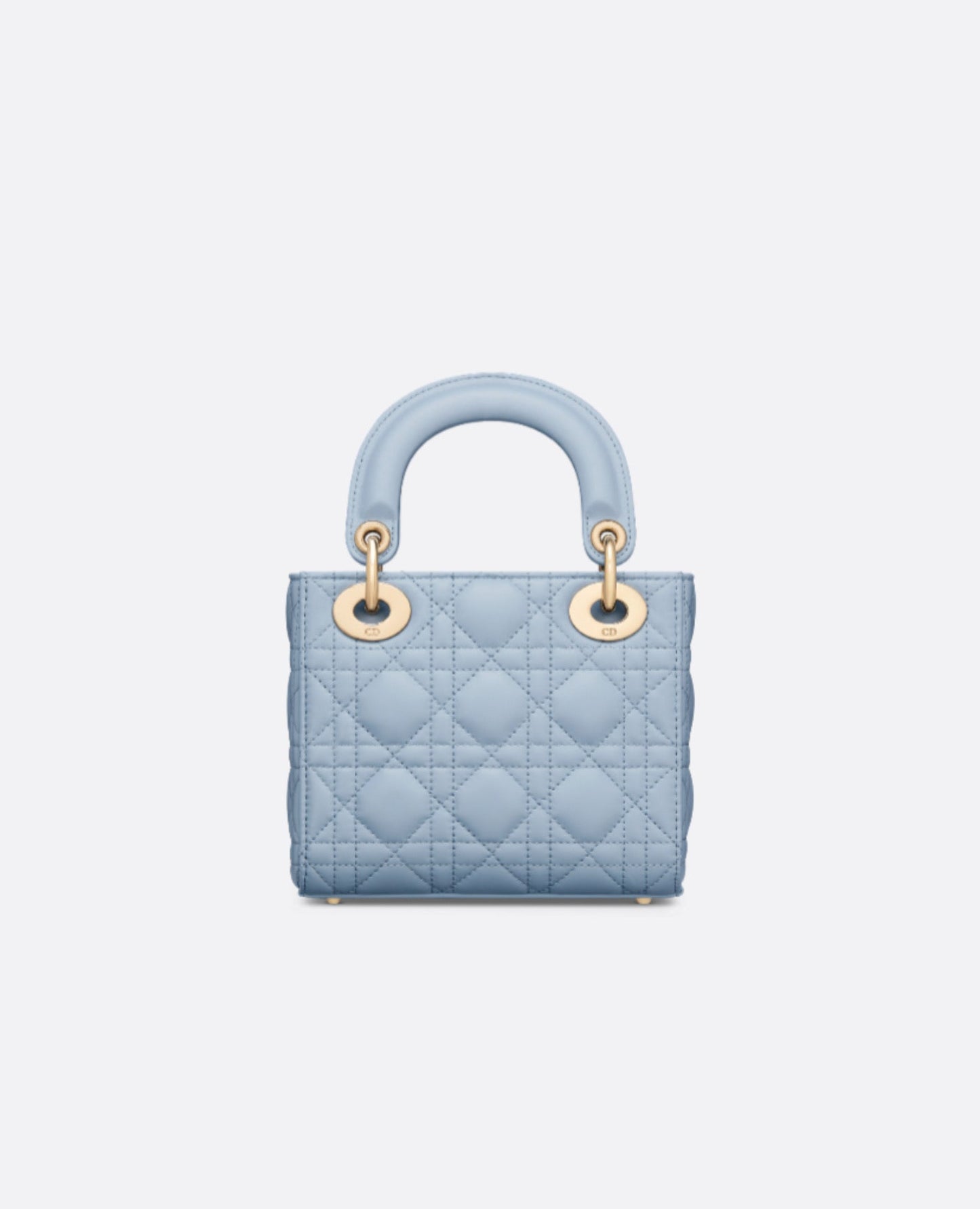 Christian Dior Mini Lady Dior Bag Pale Blue
