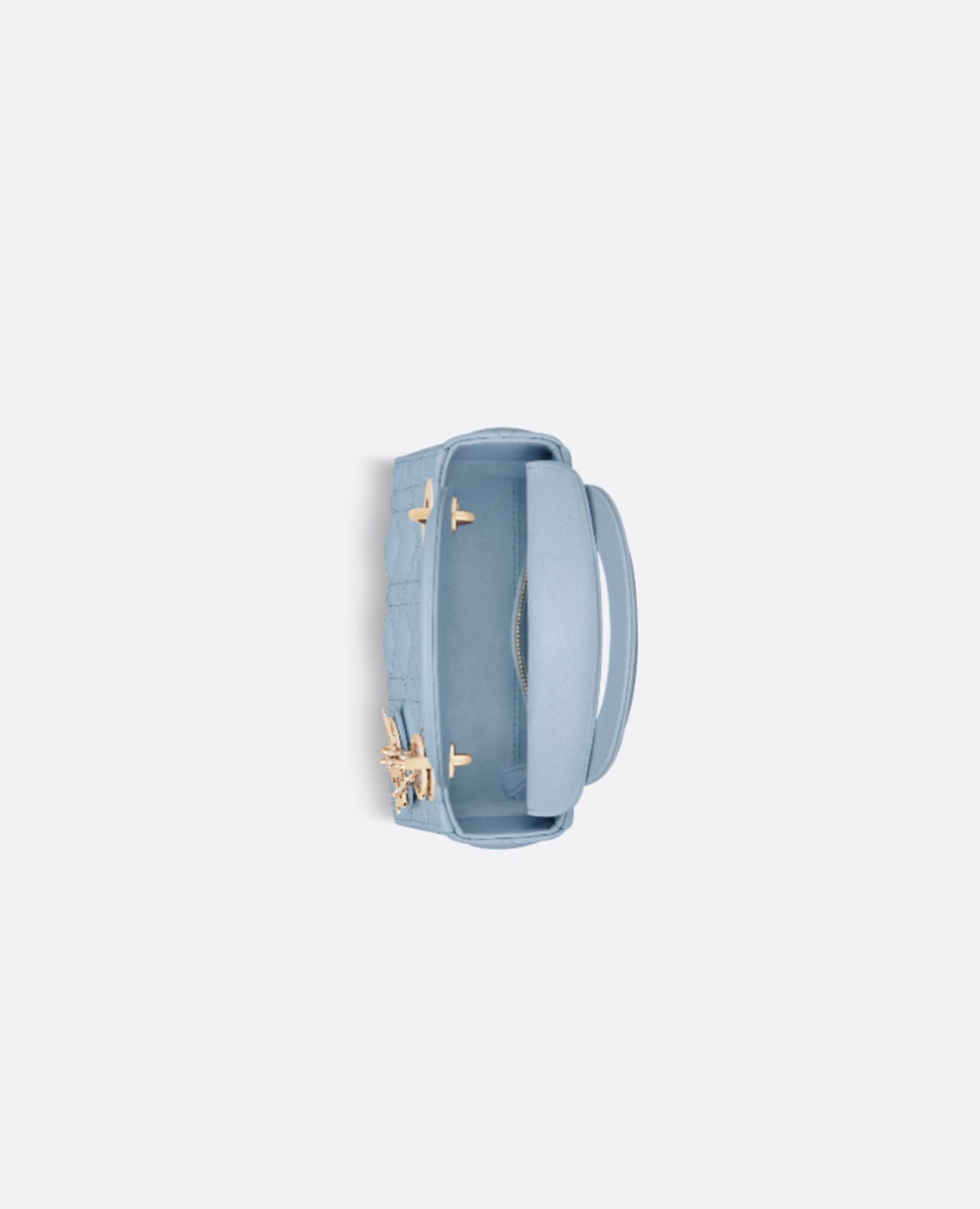 Christian Dior Mini Lady Dior Bag Pale Blue