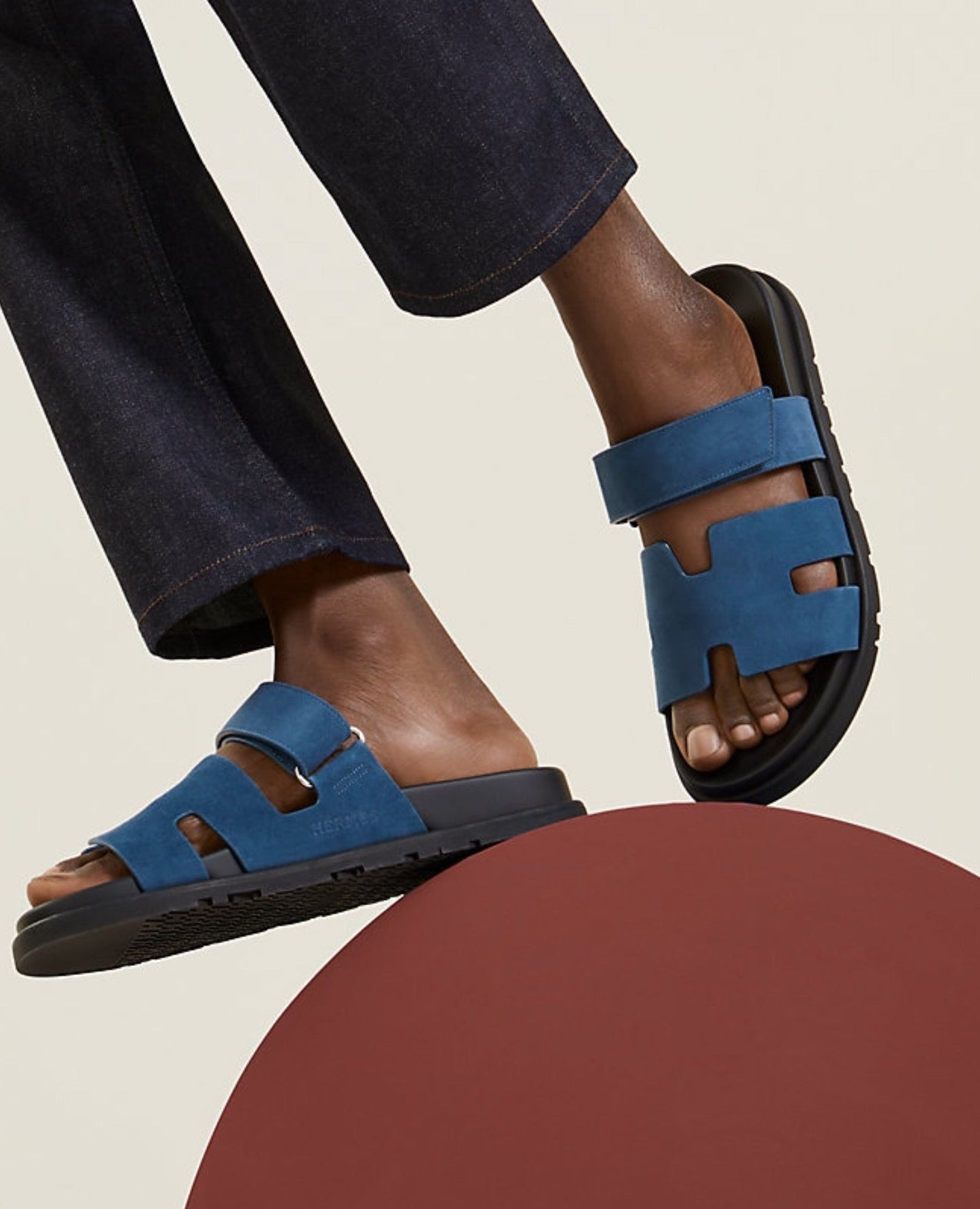Hermès Chypre Sandal Bleu Turquin