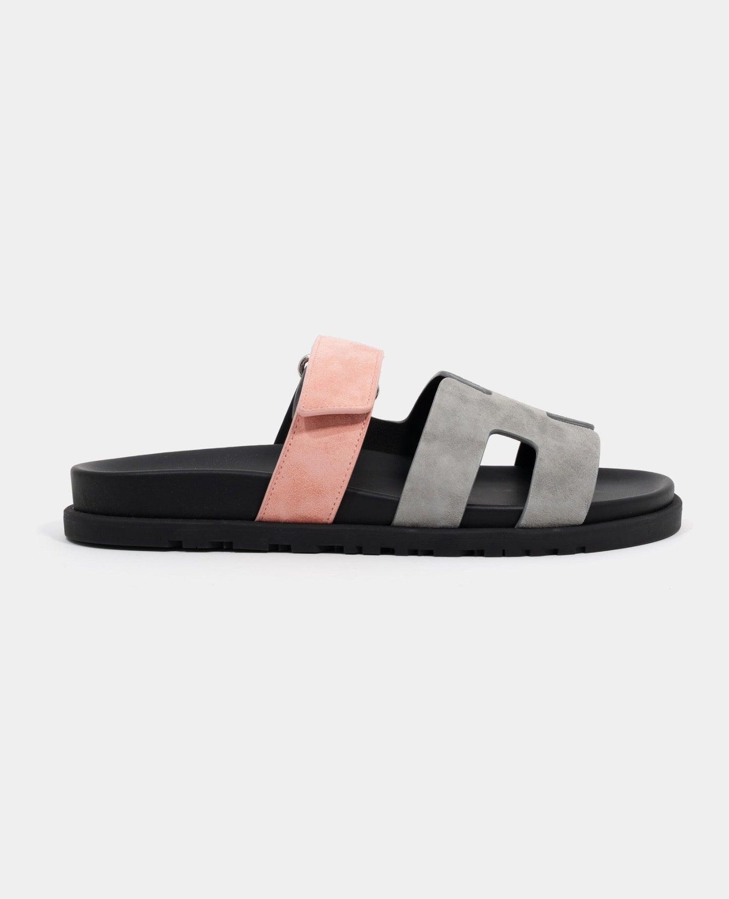 Hermès Chypre Sandal Pink/Grey