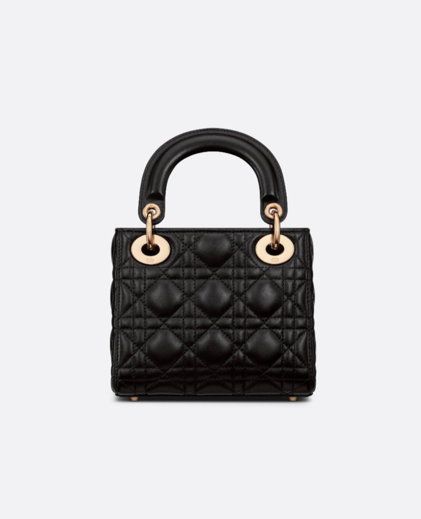 Christian Dior Mini Lady Dior Bag Black Lambskin