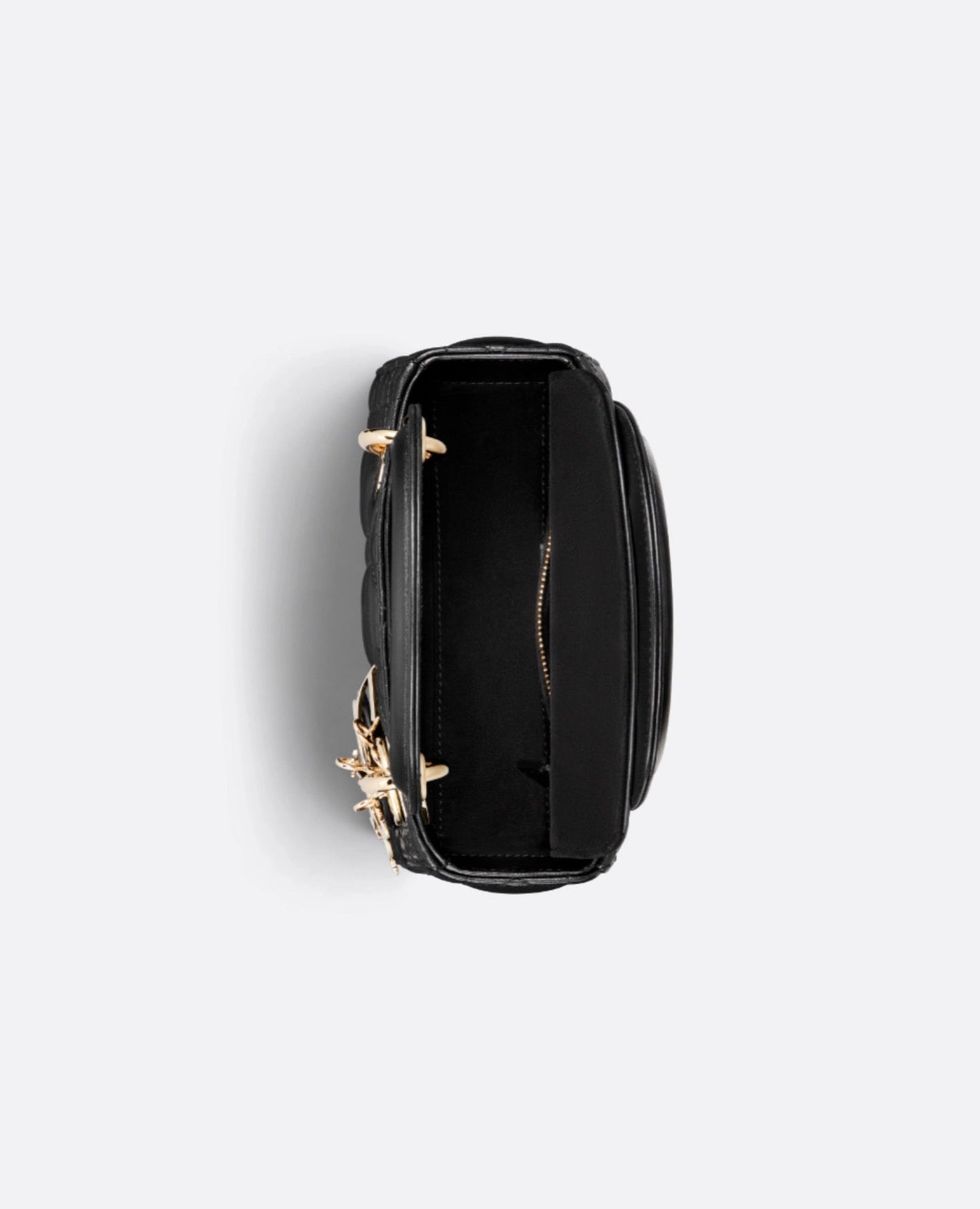 Christian Dior Mini Lady Dior Bag Black Lambskin