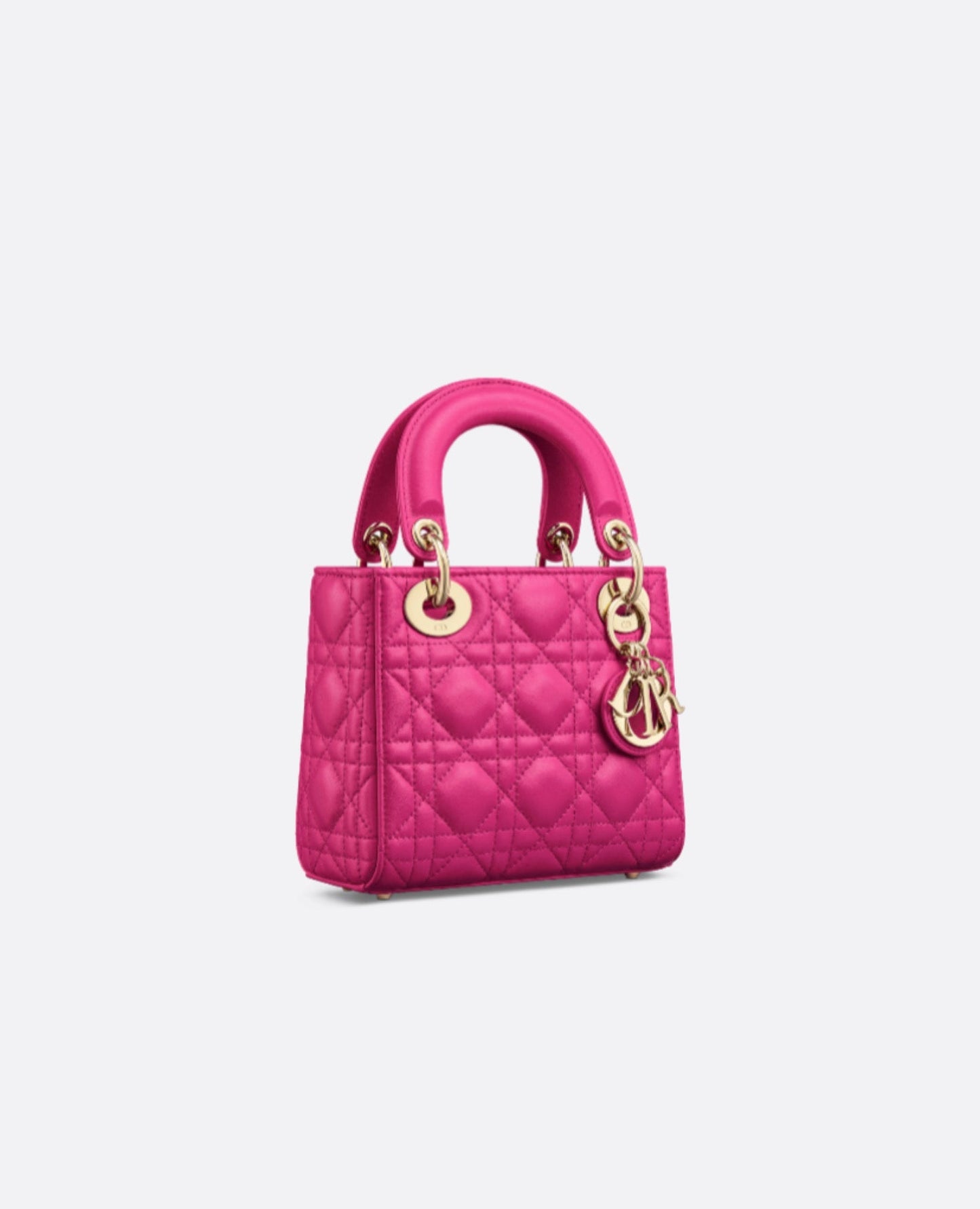 Christian Dior Mini Lady Dior Bag Fuchsia