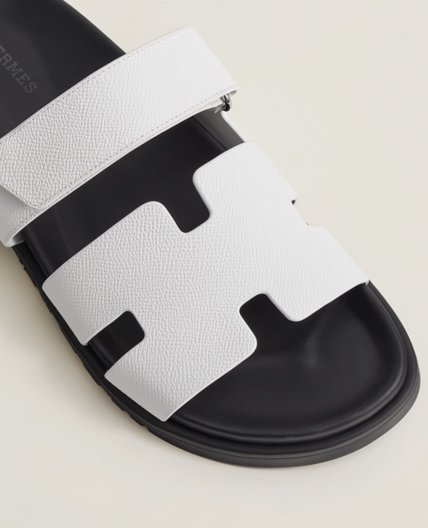 Hermès Chypre Sandal Blanc
