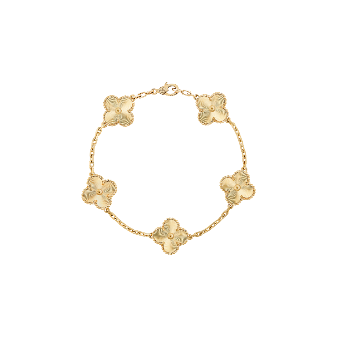 Van Cleef Clover Braclet 'Gold'