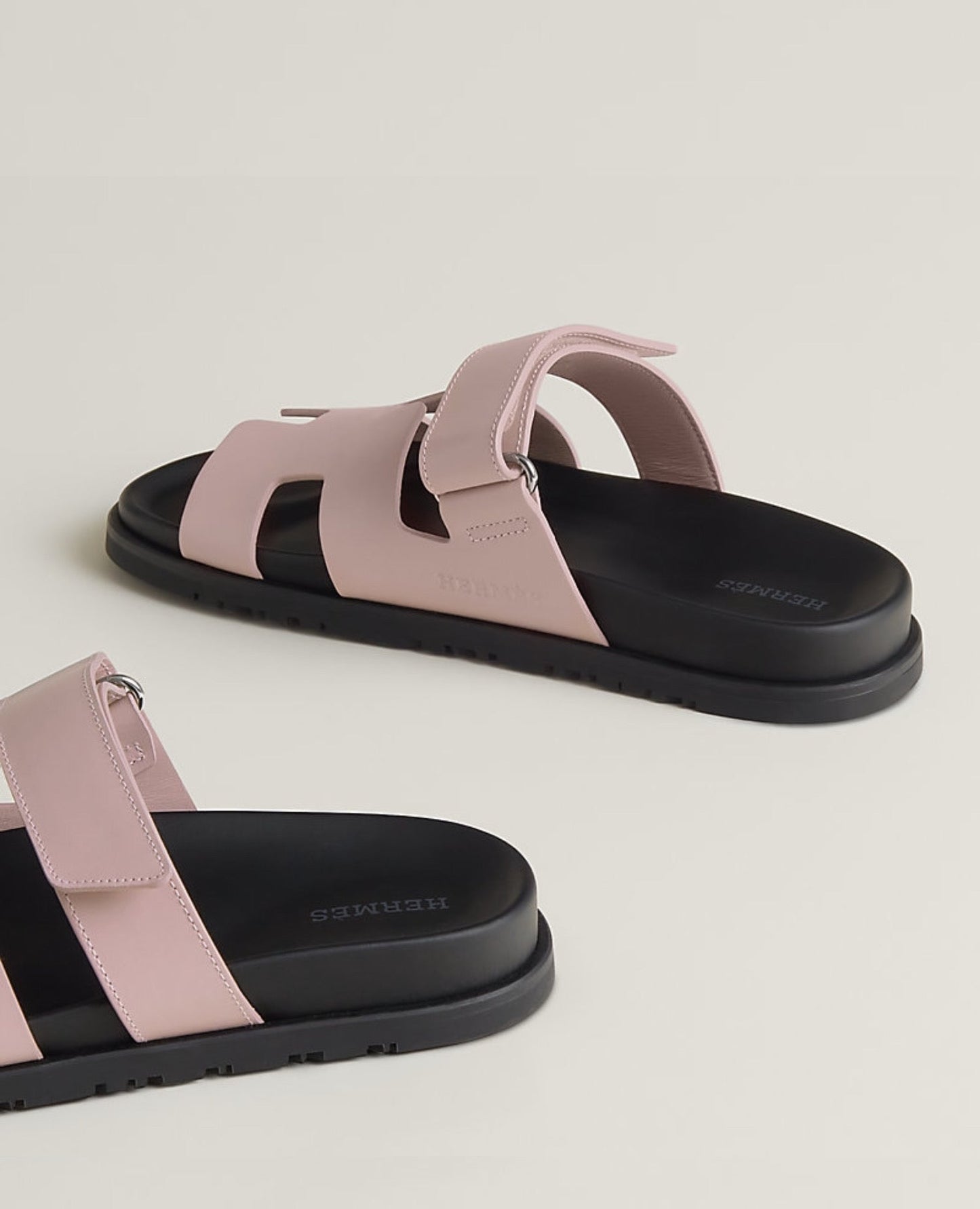 Hermès Chypre sandal Rose Cancan