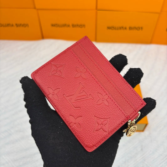 Louis Vuitton Monogram Red Wallet