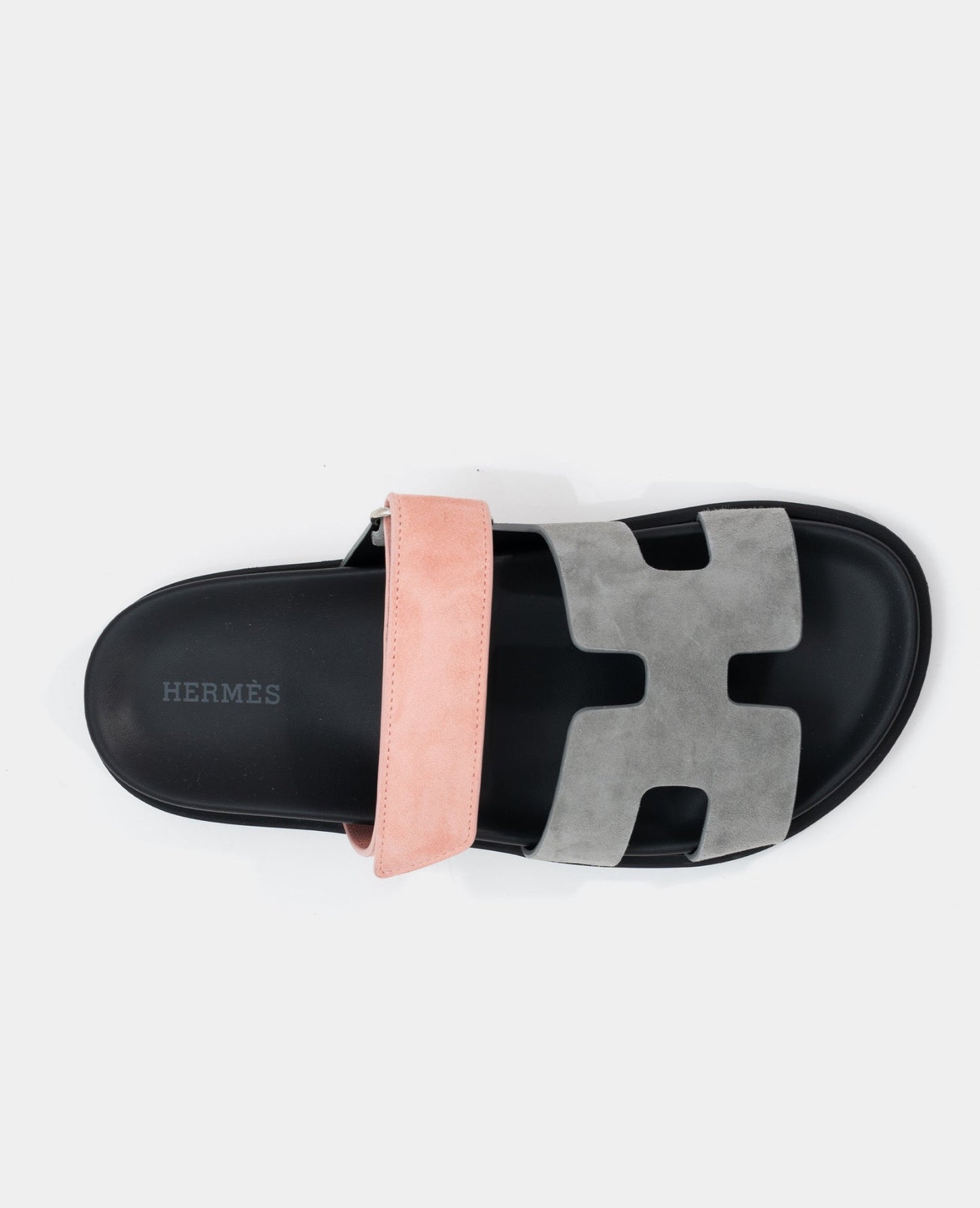 Hermès Chypre Sandal Pink/Grey