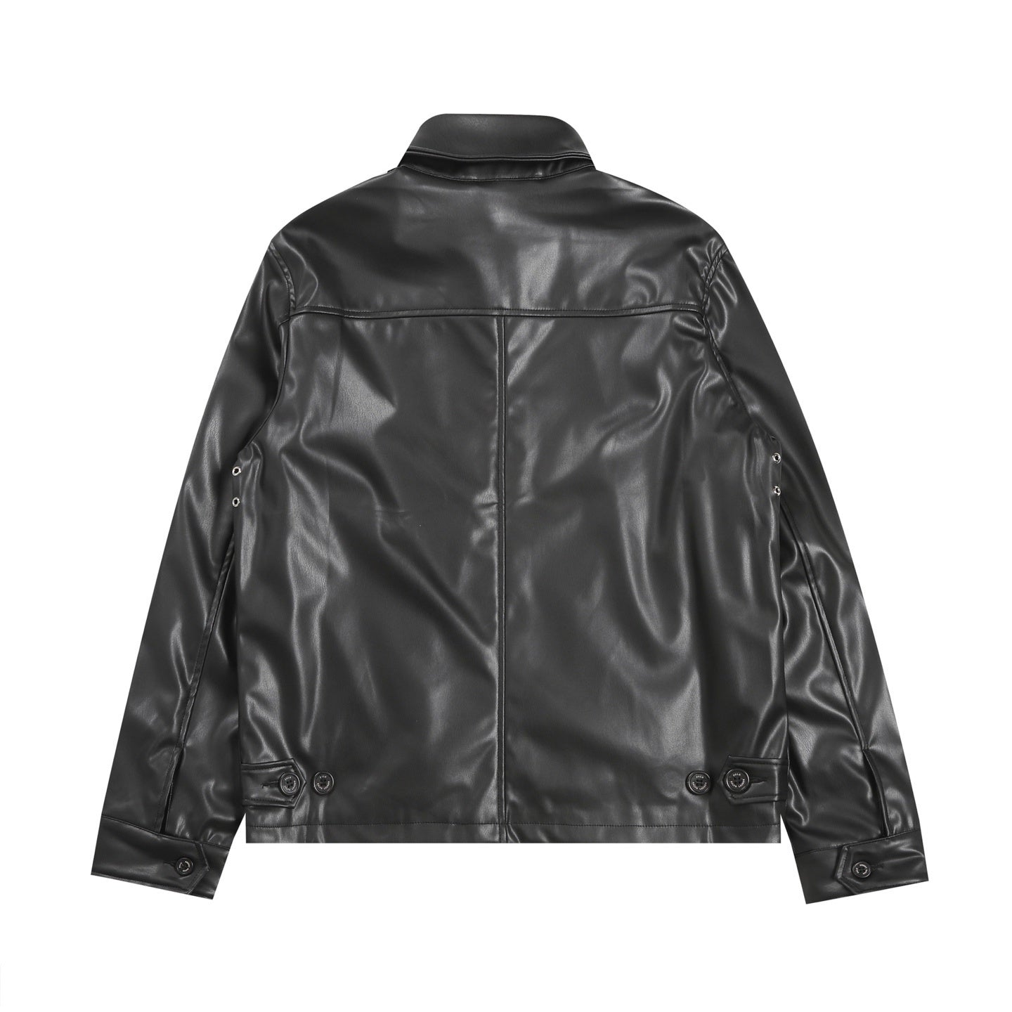 Ralph Lauren Leather Jacket 'Black'