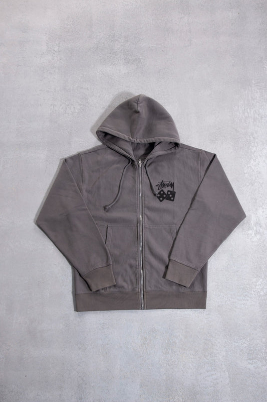 Stüssy Dice Zip Up 'Brown'