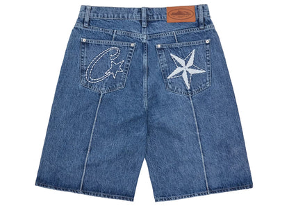 Corteiz C-Star Denim Jorts