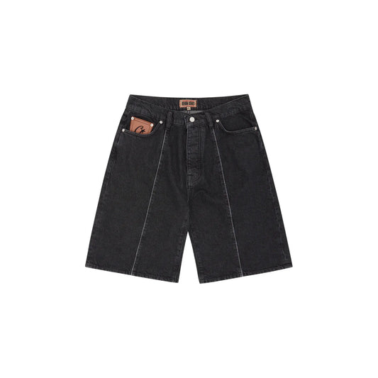 Corteiz C-Star Denim Jorts 'Black'