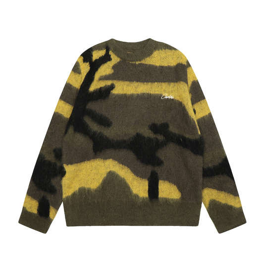 “CRTZ Mohair Sweater – Camo”