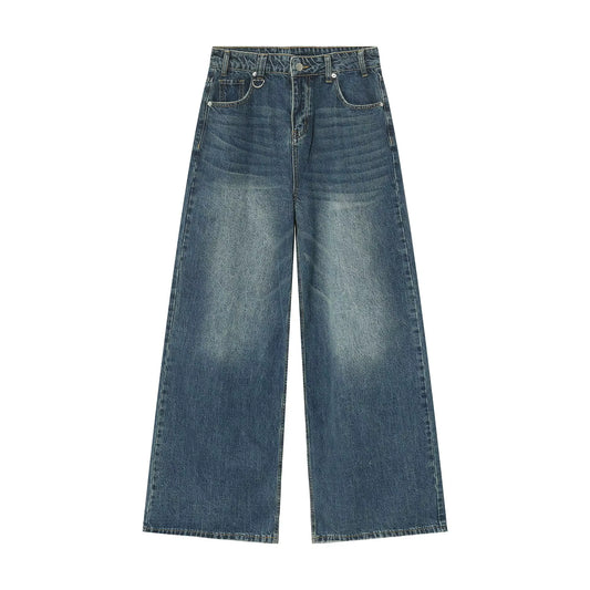 Viral Baggy Denim Jeans 'Blue Washed'