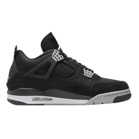 Nike Air Jordan 4 Retro 'Black Canvas'