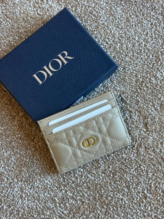 Dior Caro Freesia Beige Wallet