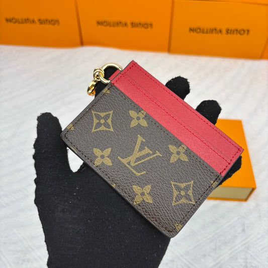 Louis Vuitton Monogram Red Wallet