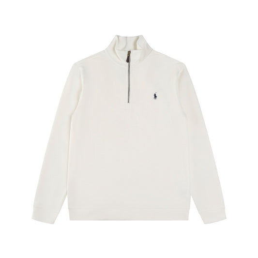 RL Quarter Zip 'White'