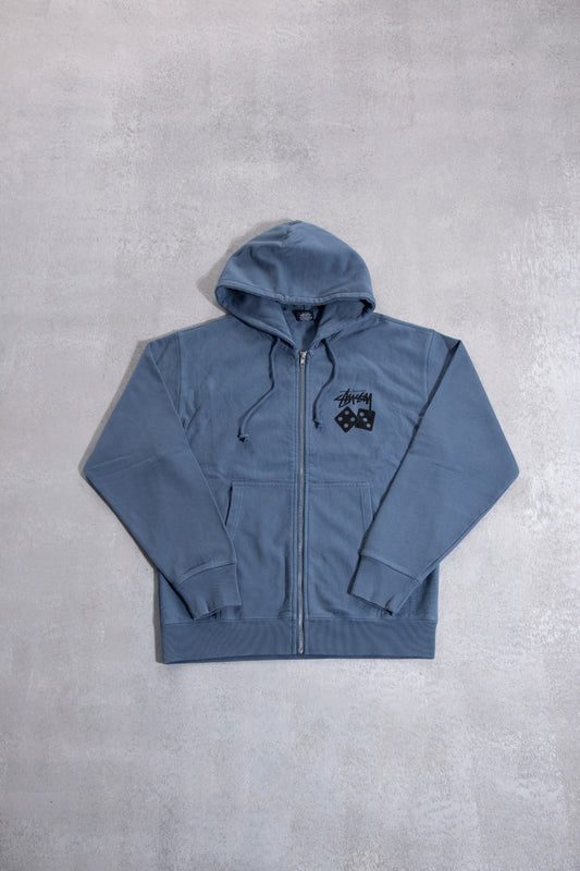 Stüssy Dice Zip Up 'Blue'