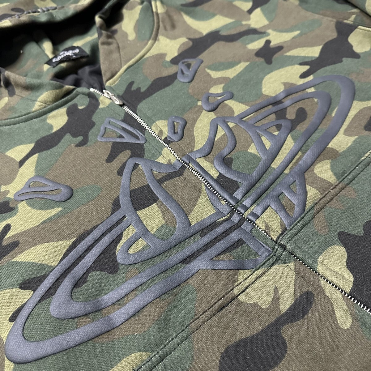 Camo Orb Zip-Up Hoodie