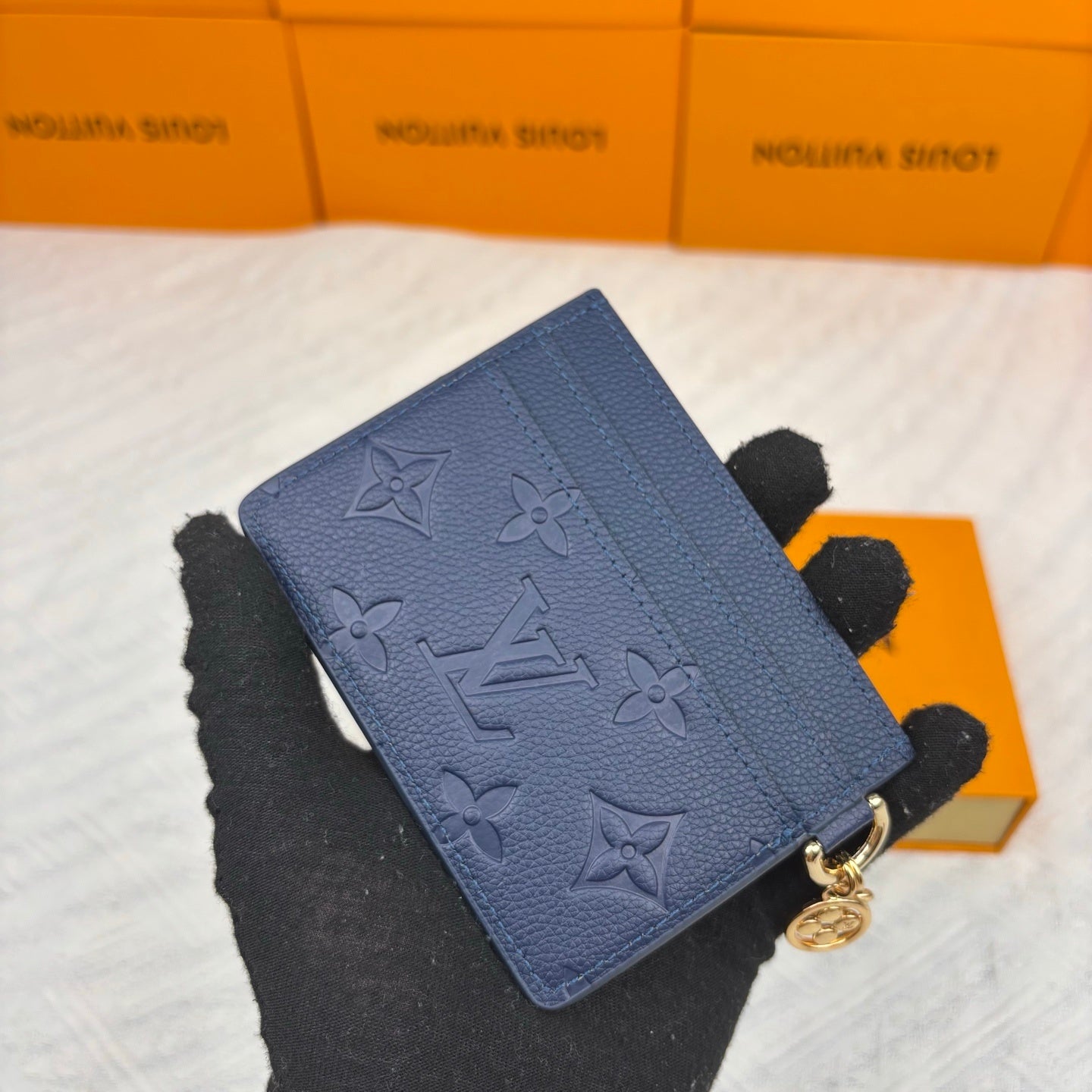 Louis Vuitton Monogram Blue Wallet