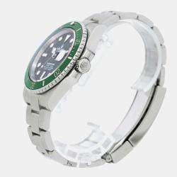 Rolex Black Stainless Steel Submariner 126610LV Watch