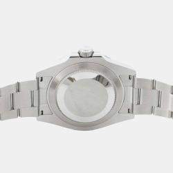 Rolex Black Stainless Steel Submariner 126610LV Watch